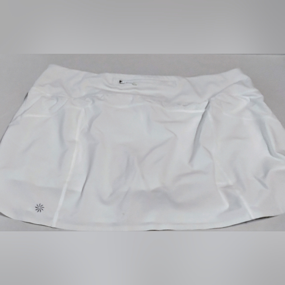 White Athletic Skort